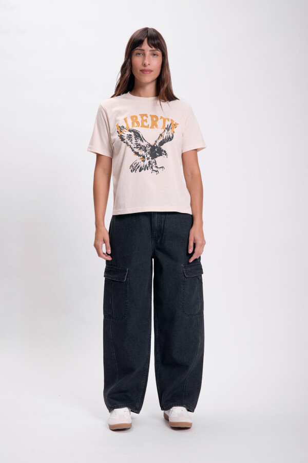 Pantalón cargo Negro