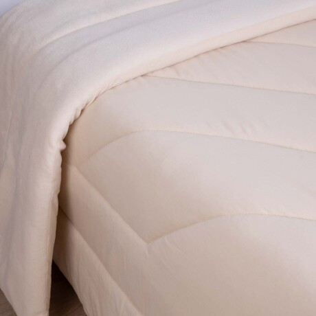 ACOLCHADO KING ALGODON NATURAL-BEIGE BLEND BEIGE
