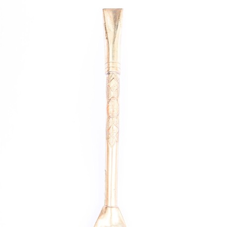 Bombilla De Plata y Oro s27