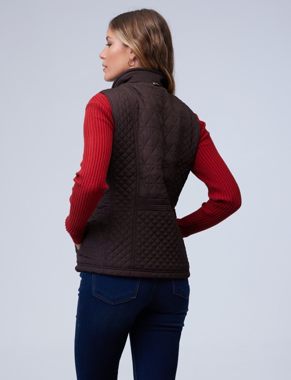 Chaleco Capitoneado MARRON