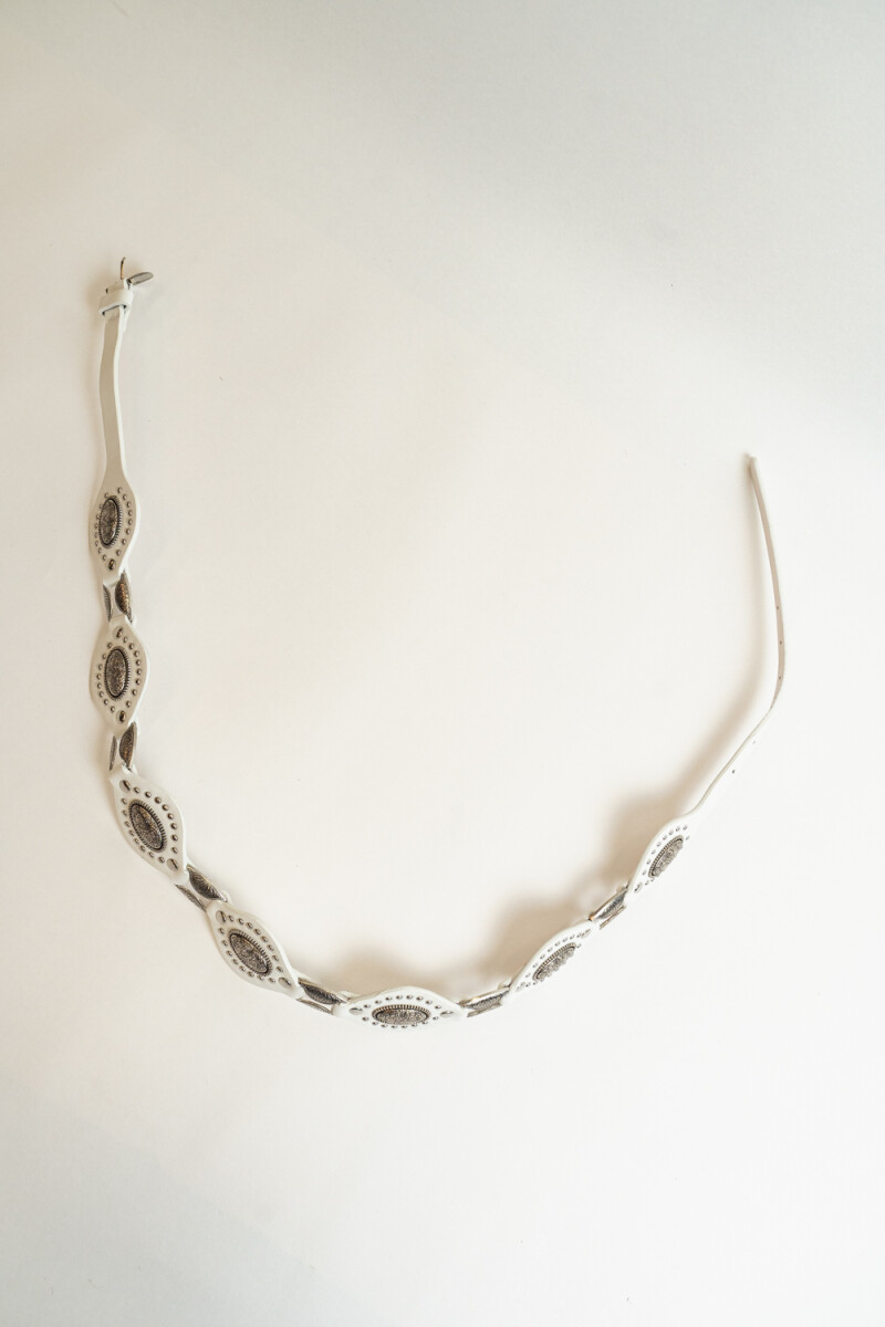 Cinturón Petru - Blanco 