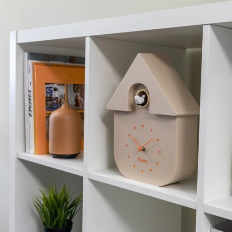 Reloj Cuco casita Beige con dial Sc