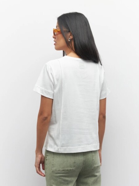 T-SHIRT D.CASSIN PADELLA BLANCO