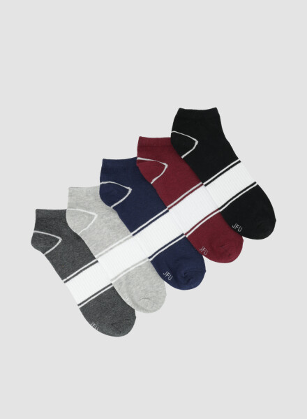 Pack x5 medias cortas deportivas combianadas Variante 40