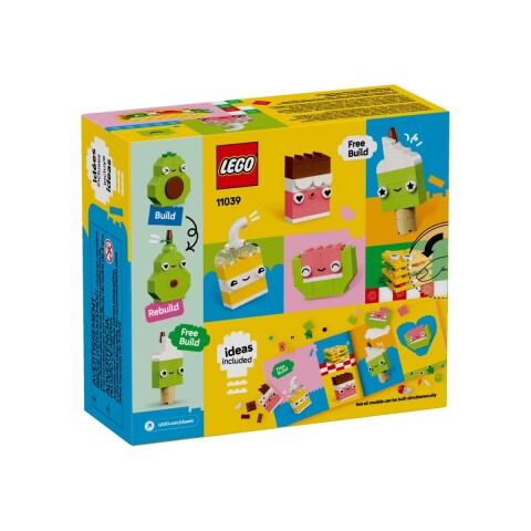 Bloques para armar Lego Classic Comidas creativas 150 pcs 4+ Bloques Para Armar Lego Classic Comidas Creativas 150 Pcs 4+