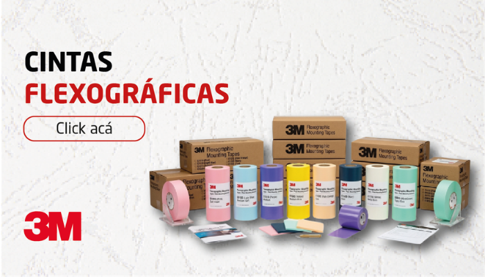 Cintas flexográficas de 3M