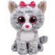 Peluche Ty Gatita Gris Kiki 24cm Peluche Ty Gatita Gris Kiki 24cm