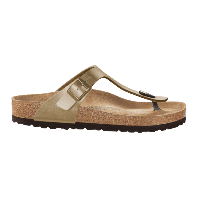 Sandalia Gizeh Birko-Flor - Regular Dorado