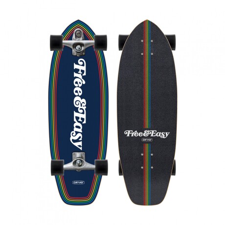Carver C7 Raw Free & Easy Prism 30.75'' - Surfskate Completo Carver C7 Raw Free & Easy Prism 30.75'' - Surfskate Completo