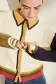 PRE VENTA CARDIGAN FUNNY Crudo