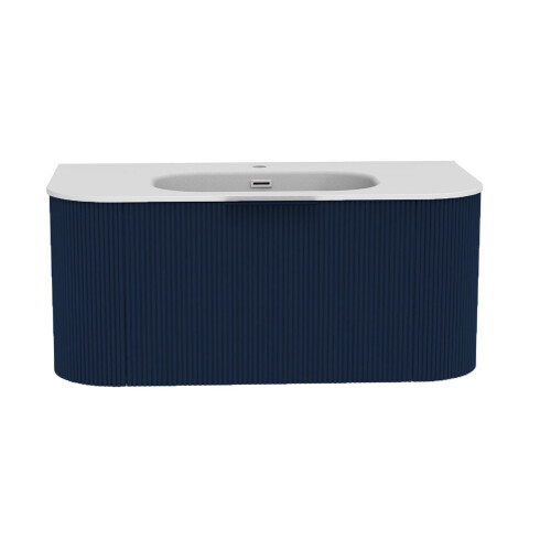 MUEBLE BALDI LAQUEADO Azul MATE 100X50X42 INCL BACHA GAMAS DE AZUL