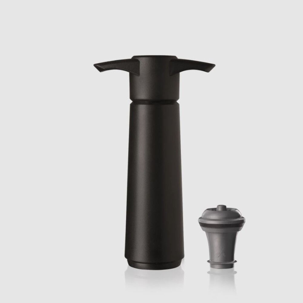 Set x2 Pzas Bomba De Vacio Negro 1 Tapon Vacuvin SET X2PZAS BOMBA DE VACIO NEGRO 1 TAPON VACUVIN