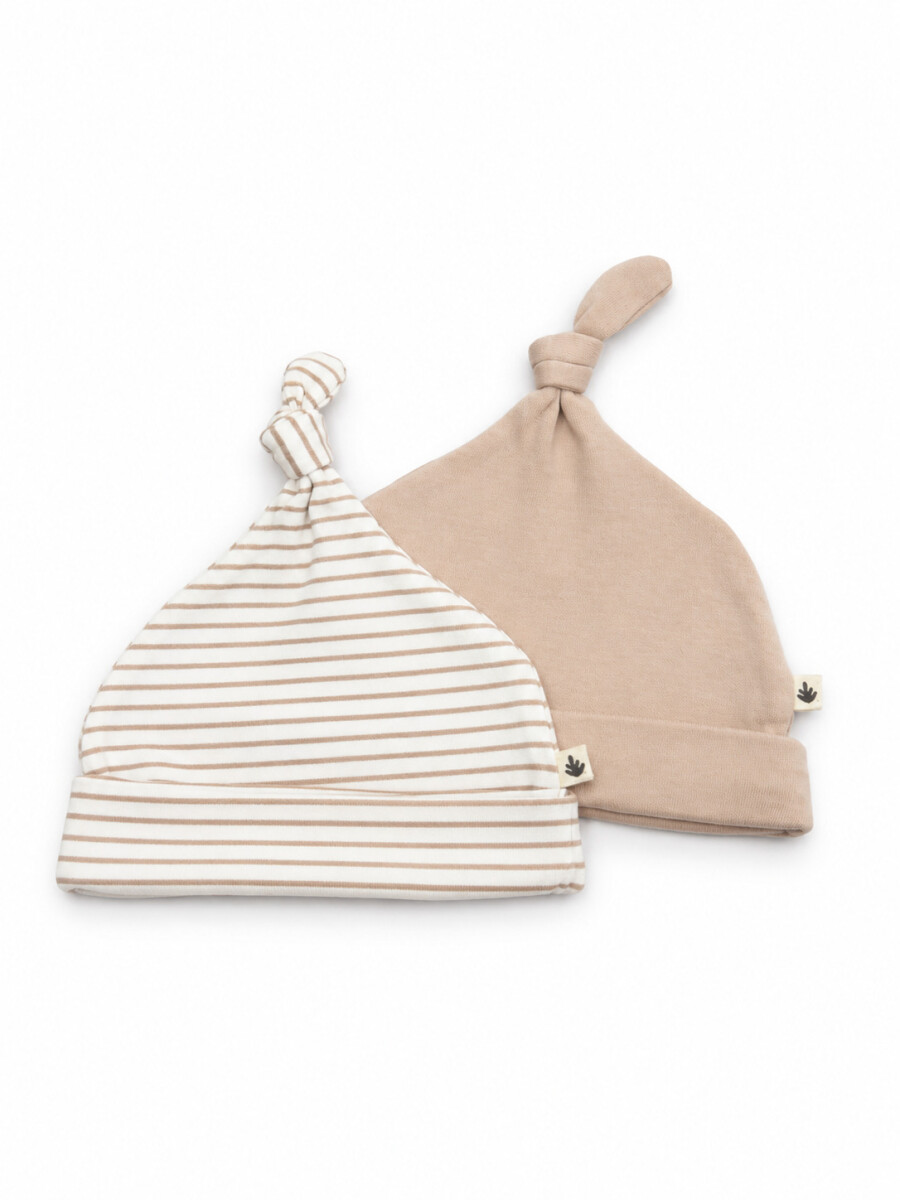 GORRO PACK X 2 - CRUDO 