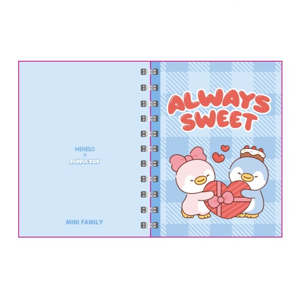 Cuaderno espiral Mini Family 2pcs Cuaderno espiral Mini Family 2pcs