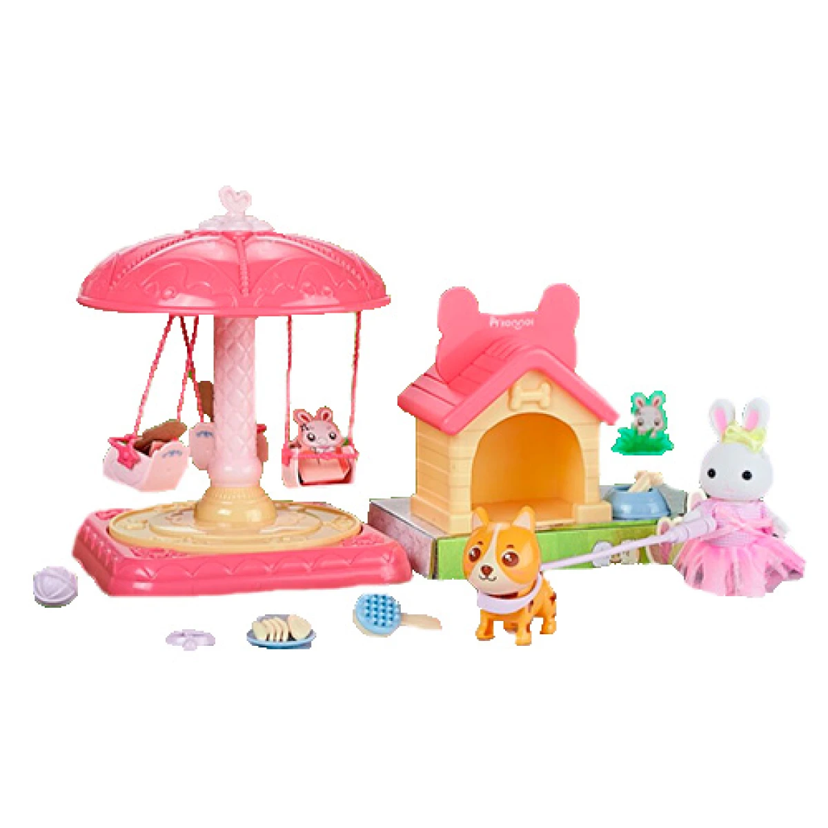 Playset Bay Dreamy Conejos Parque para Mascotas 