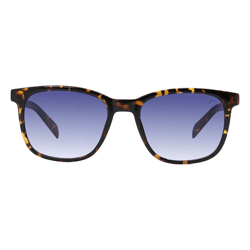 Lentes De Sol De Policarbonato Cuadrado Anitta Gradiente Azul/Tortuga