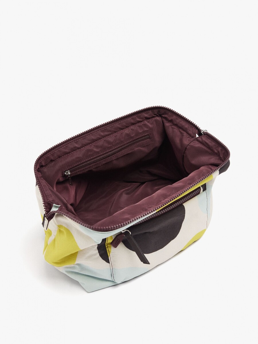 Neceser Estampado De Nylon multicolor