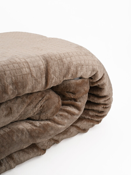 MANTA SHERPA LISA 2 PLAZAS VISON