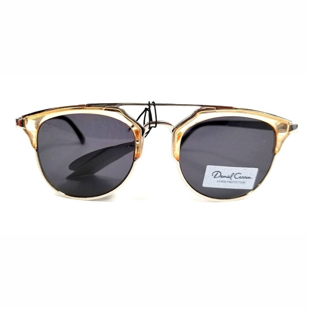 Lentes De Sol Daniel Cassin Modelo Jet Set Originales - Dorado 
