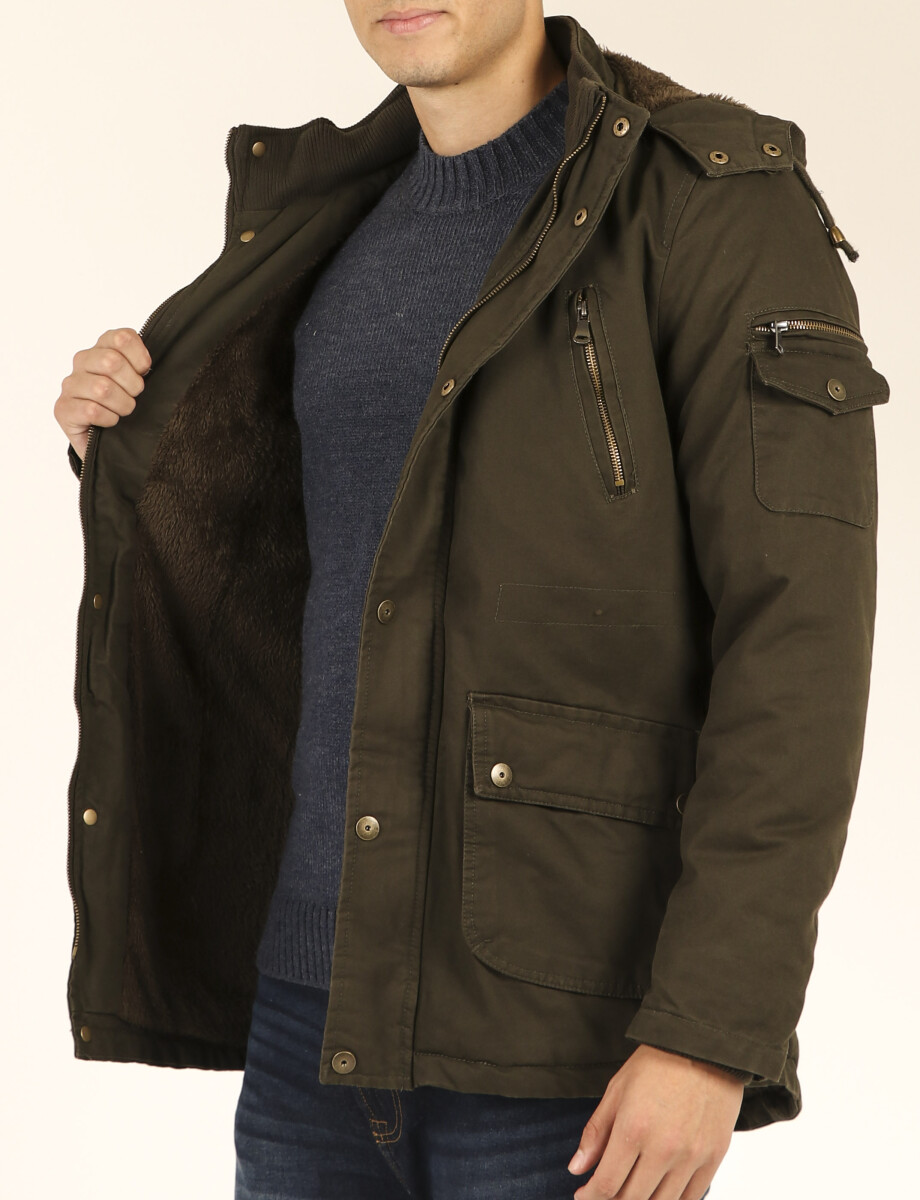 300991 CAMPERA HARRY Verde Oscuro