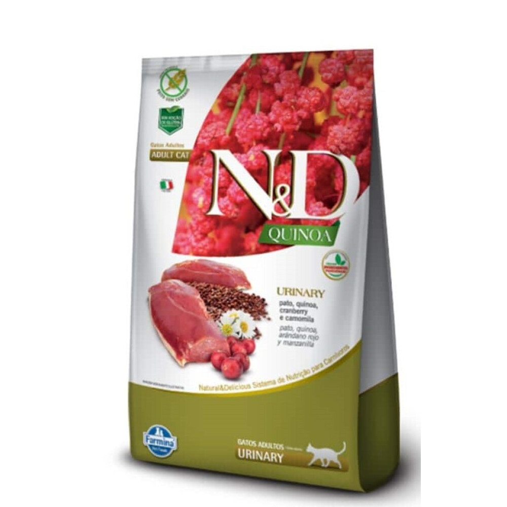 ND QUINOA FELINE URINARY PATO 1.5 KG ND QUINOA FELINE URINARY PATO 1.5 KG