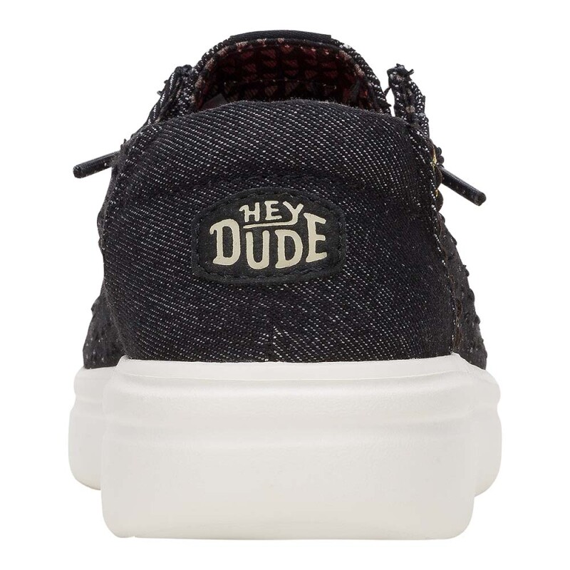 Wendy Rise Perf Canvas - Mujer Black