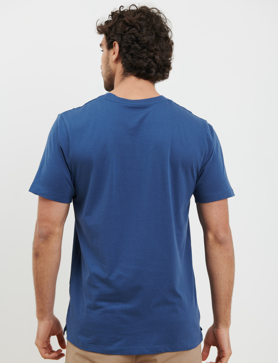 520290 T-SHIRT HARRY Azul Piedra