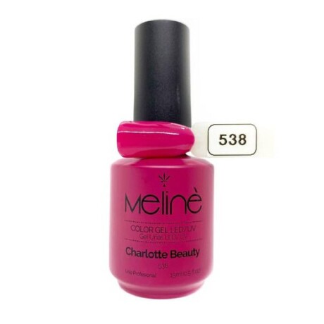 Esmalte Color En Gel Semipermanente Meliné Secado Uv 15ml 538 Charlotte Beauty