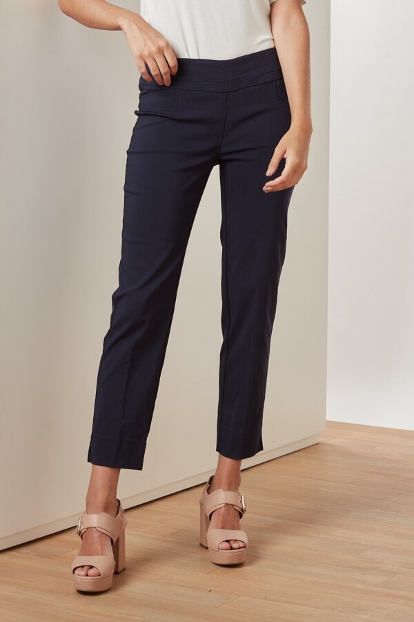 Pantalon Pretina Ancha AZUL