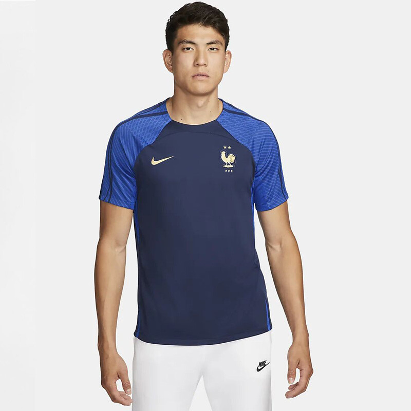 Camiseta De Fútbol Nike Francia Dri-fit Strike Fff Camiseta De Fútbol Nike Francia Dri-fit Strike Fff