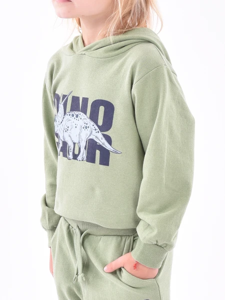 CAMPERA DINO VERDE