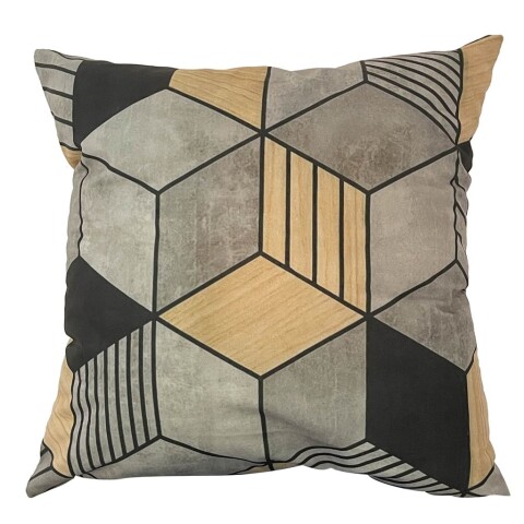 ALMOHADON ESTAMPADO 45x45CM CUBO DIFERENTES COLORES ALMOHADON ESTAMPADO 45x45CM CUBO DIFERENTES COLORES