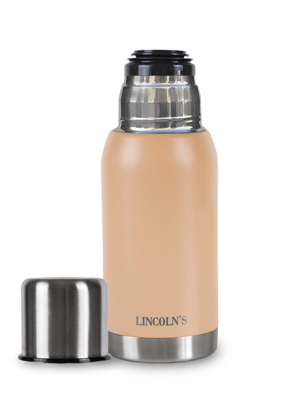 TERMO 750 ml CERBERUS CORAL PASTEL_