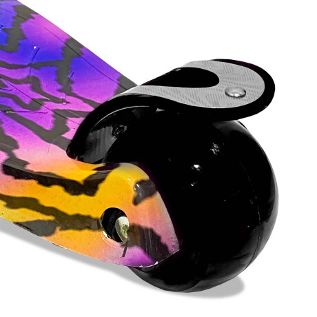Monopatín Tripatín Estampado C/ Luz Scooter Regulable Multicolor 1