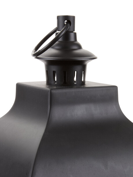 Farol ANKA 24x24x70cm c/LED negro Farol ANKA 24x24x70cm c/LED negro