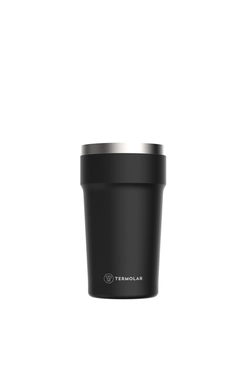 VASO TERMOLAR SIN TAPA 500ML NEGRO