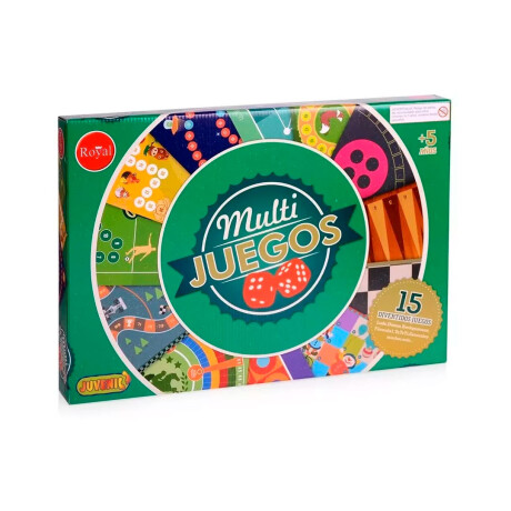 Juego de Mesa Didáctico Royal Multijuegos 15 en 1 001