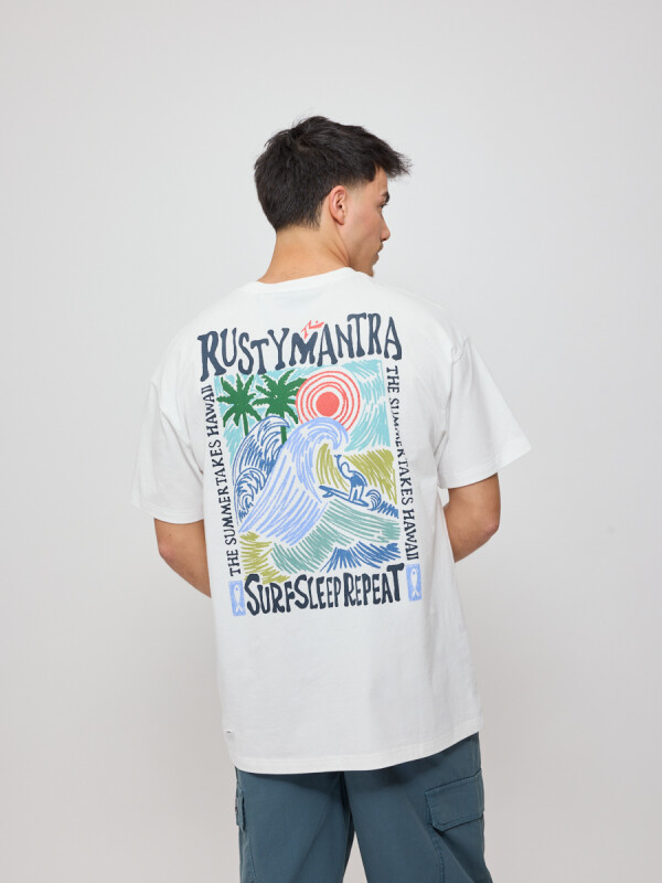 T-SHIRT ZALCONE RUSTY Blanco