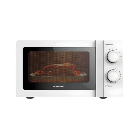 MICROONDAS PUNKTAL MANUAL 20LTS PK-2019M Blanco