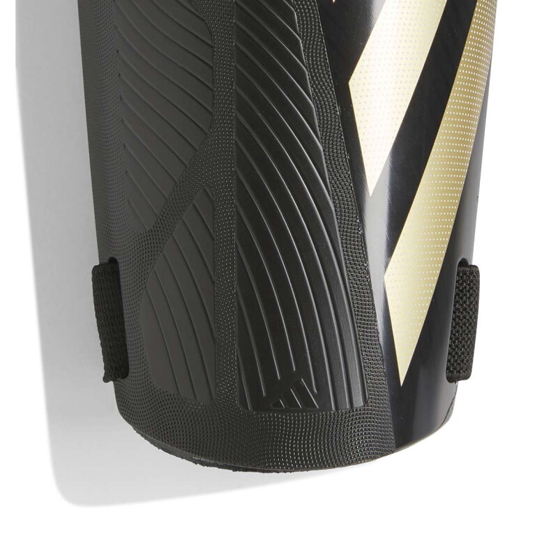 Canilleras Fútbol Adidas Adulto Tiro SG Negro-Dorado