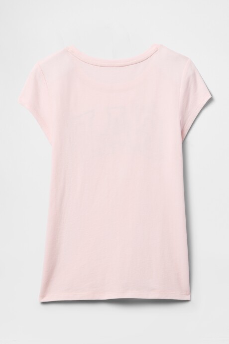 Remera Logo Gap Niña Cherry Blossom