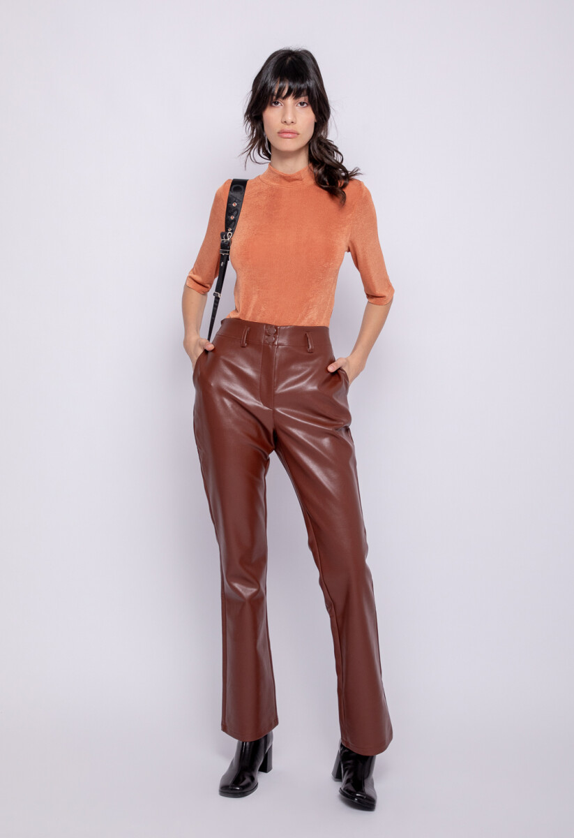 PANTALON MEG - Marron 