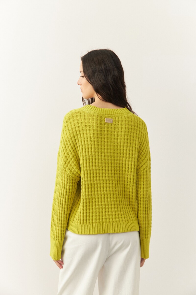 SWEATER SARA Verde Manzana