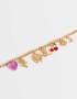 Pulseras Flexibles Multi dijes Pulsera Flexible Multidijes - Dorado