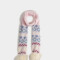Bufandas y Chalinas Infantiles Con bordado Bufanda Infantil Con Pompones - Combinacion Multicolor