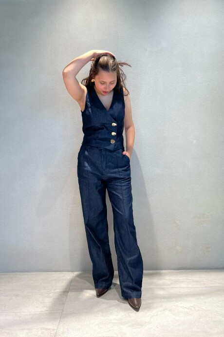 Pantalon Ema Azul