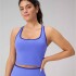 Top Seamless Built-In Bra Mujer Sapphire Sky/Admiral Blue