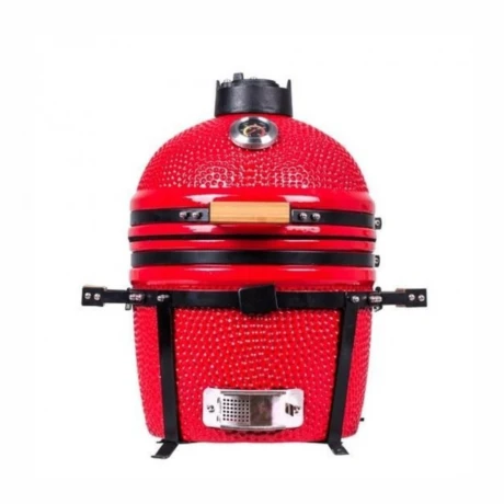 BARBACOA DE CERAMICA KAMADO DOMO 15" ROJO