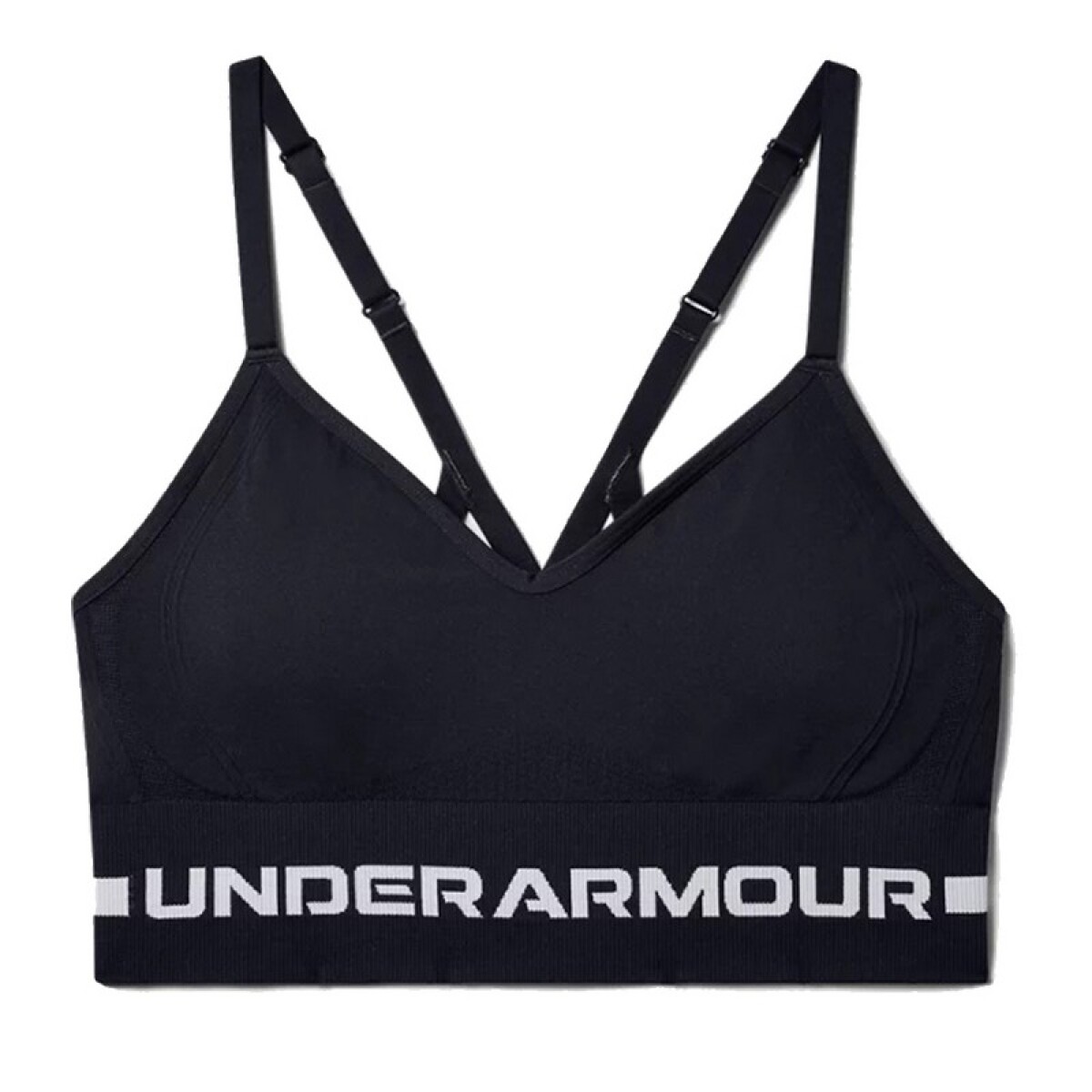 Top Under Armour Seamless Low Long - Negro 