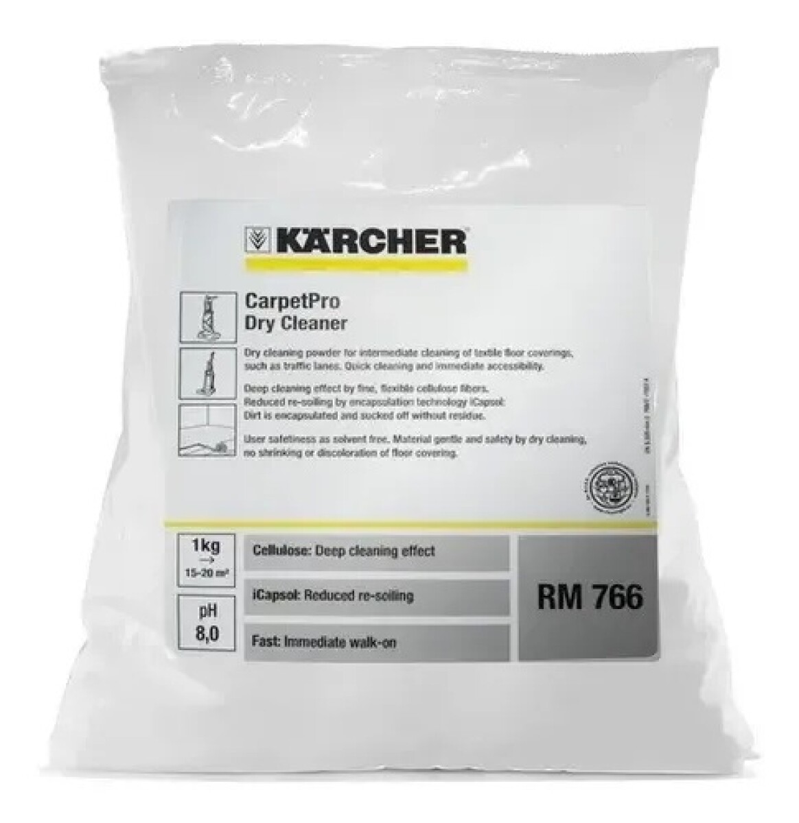 DETERGENTE SECO ALFOMBRAS RM 766 